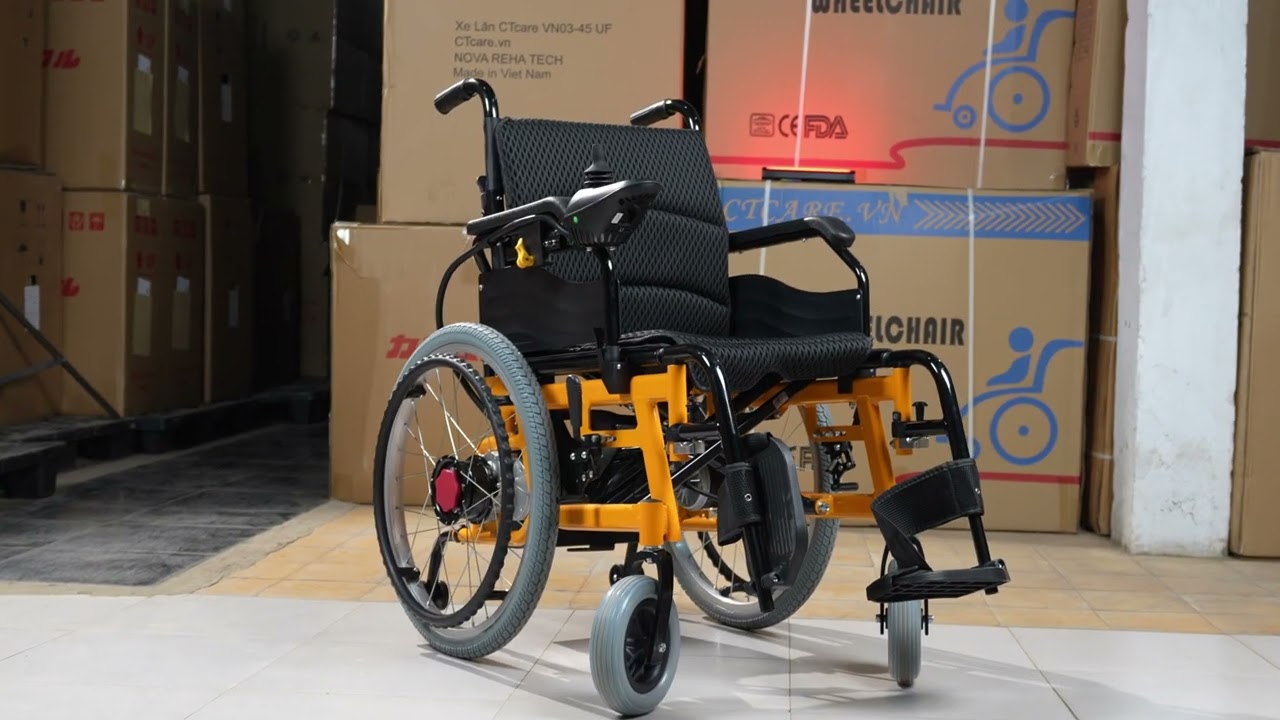 Chi tiết Xe lăn điện D301L