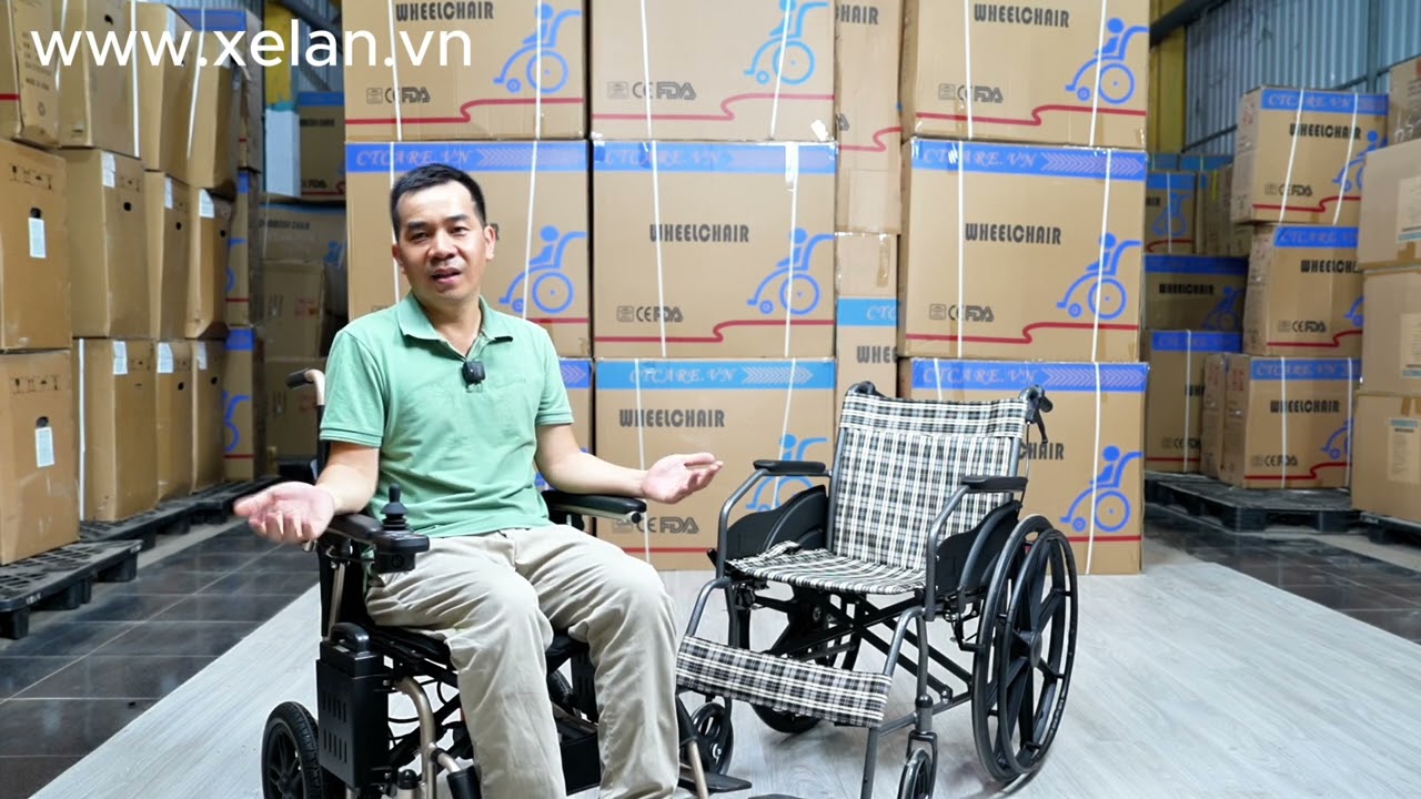 Phân tích lựa chọn xe lăn tay hay xe lăn điện từ Ctcare